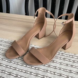 Merona Tan Block Heels